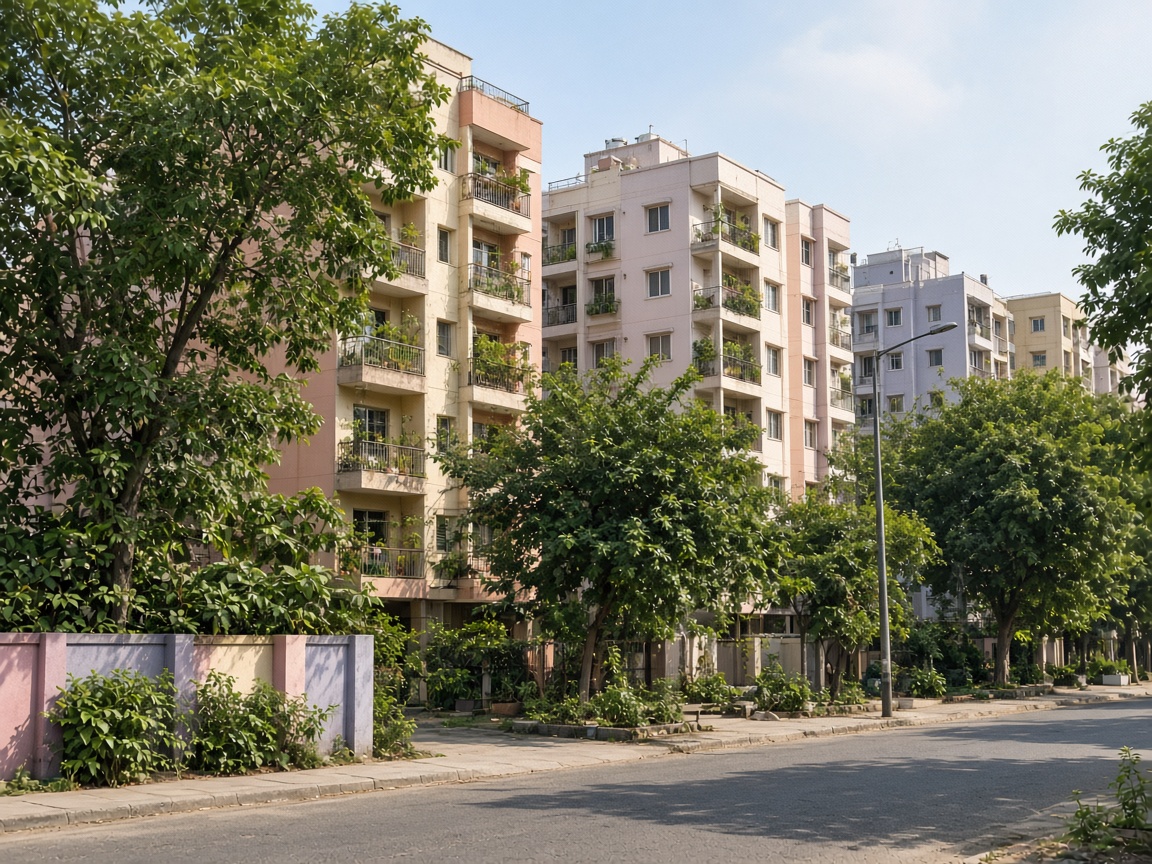 Urban affordable housing apartments related to PMAY Urban guidance